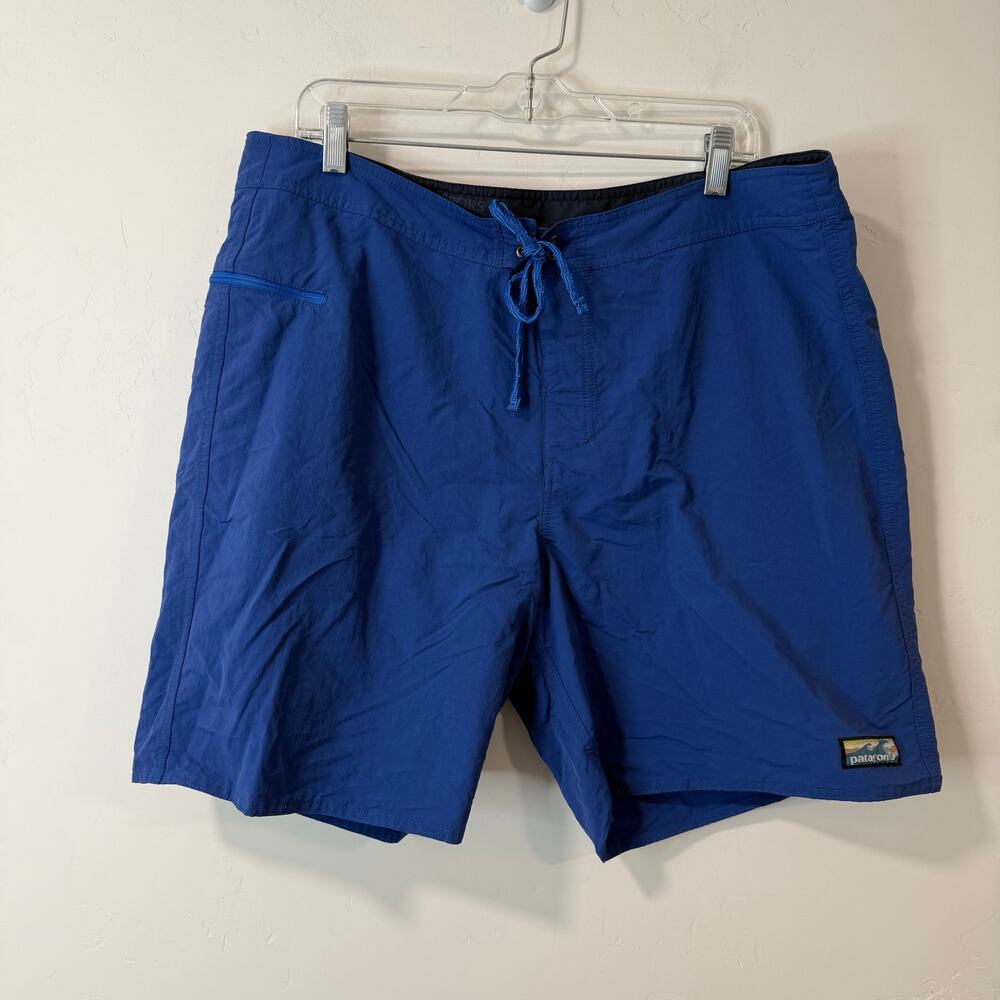 Patagonia Men's Wavefarer Boardshorts Swim‎ Surf Beach Blue Size 40